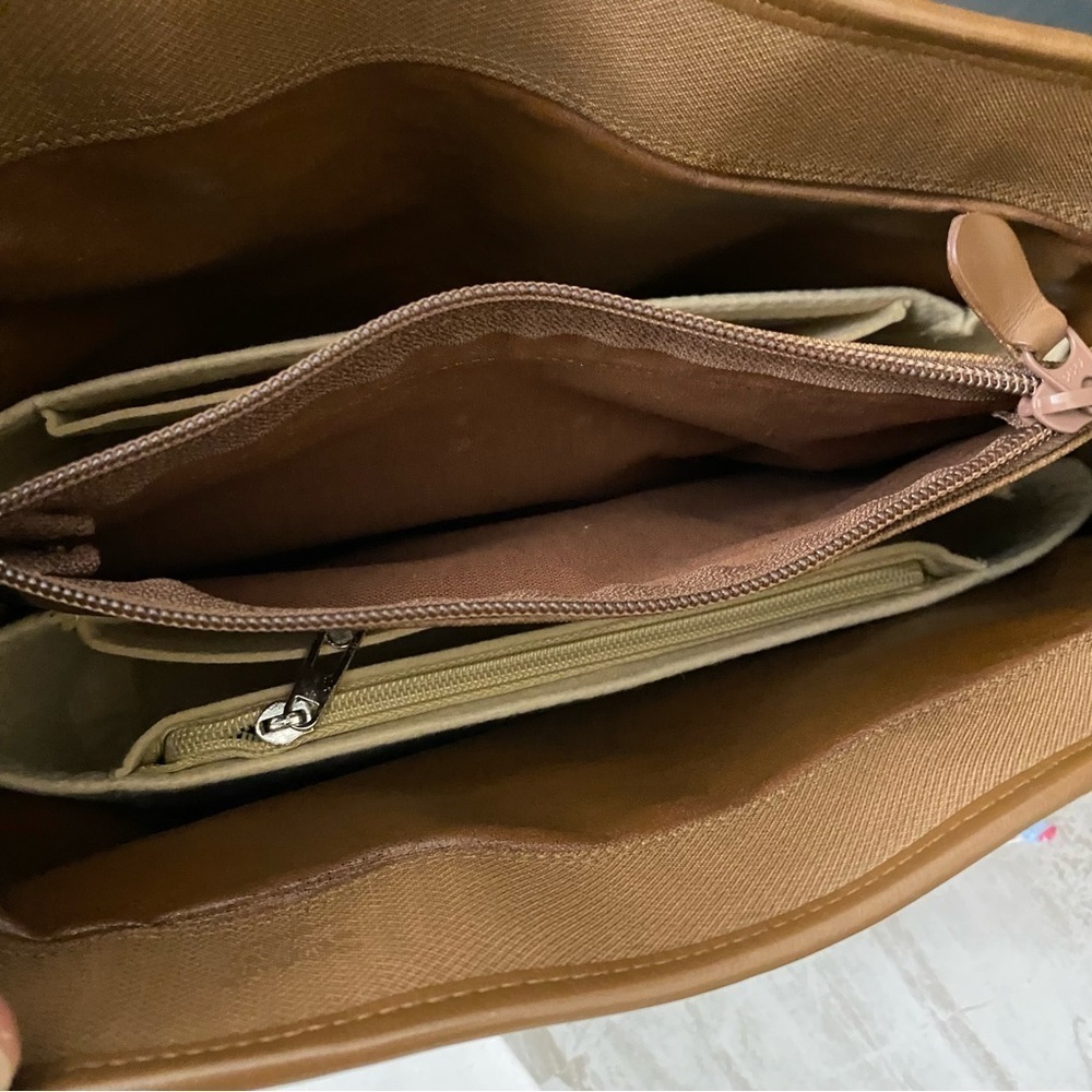 BURBERRY Nova Check Canvas and Leather Handbag 👜 - Picture 16 of 17